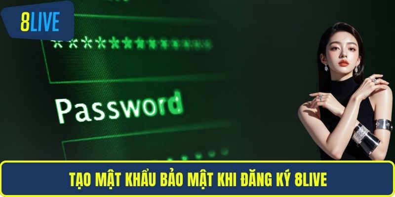 Đăng Ký 8LIVE – Hướng Dẫn Chi Tiết Dành Cho Người Mới Tạo mật khẩu bảo mật khi đăng ký 8LIVE